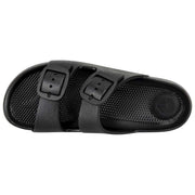Totes SOLBOUNCE Double Buckle Sliders - Sort