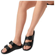 Totes SOLBOUNCE Double Buckle Sliders - Sort