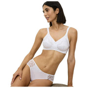Triumph Doreen Cotton Non Wired BH - Hvid