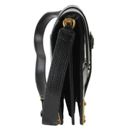 Vivienne Westwood Bella Horsebit Medium Flap Bag - Black