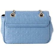 Vivienne Westwood Embossed Nappa Small Chain Purse Bag - Blue