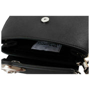 Vivienne Westwood Hazel Saffiano lille håndtaske - sort
