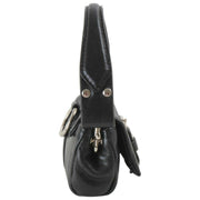 Vivienne Westwood Hazel smidig læder skattetaske Charm/nøglering - sort