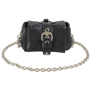 Vivienne Westwood Hazel smidig læder skattetaske Charm/nøglering - sort