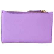 Vivienne Westwood Saffiano Slim Flap Card Holder Purse - Lilac