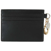 Vivienne Westwood glat kortholder med charms - sort