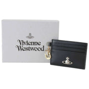 Vivienne Westwood glat kortholder med charms - sort