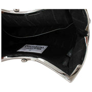 Vivienne Westwood Smidig Læder Charm Frame Pung Håndtaske - Sort