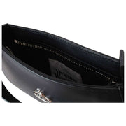 Vivienne Westwood Tasha Smooth Shoulder Telefontaske - Sort