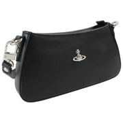 Vivienne Westwood Tasha Smooth Shoulder Telefontaske - Sort
