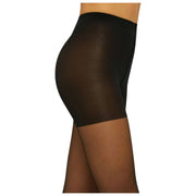 Wolford Individual Ultra Sheer 10 Denier Control Top Tights - Sort