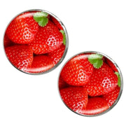 Bassin and Brown Strawberry Cufflinks - Red