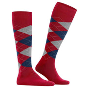 Burlington King Knee High Socks - Red Pepper