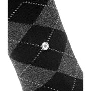 Burlington Marylebone Lurex Socks - Black