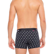 Comfyballs Cotton Regular Boxer - Black/White