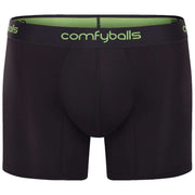 Comfyballs Performance Long Boxer - Charcoal/Viper Green