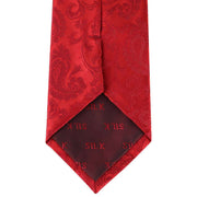 David Van Hagen Paisley Tie - Red