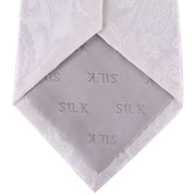 David Van Hagen Paisley Tie - White