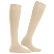 Falke Climawool Knee High Socks - Cream