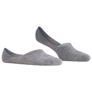 Falke Step High Cut No Show Socks - Light Grey Marl