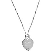 Orton West My First Diamond Pendant  - Silver