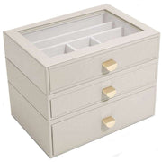 Stackers Classic Set of 3 Drawers - Oatmeal Beige